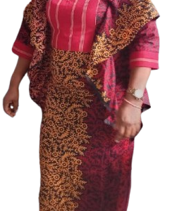Ankara with asooke