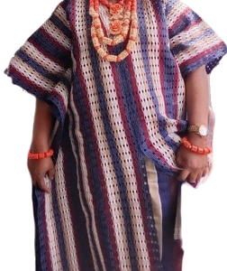 Aso oke with trouser